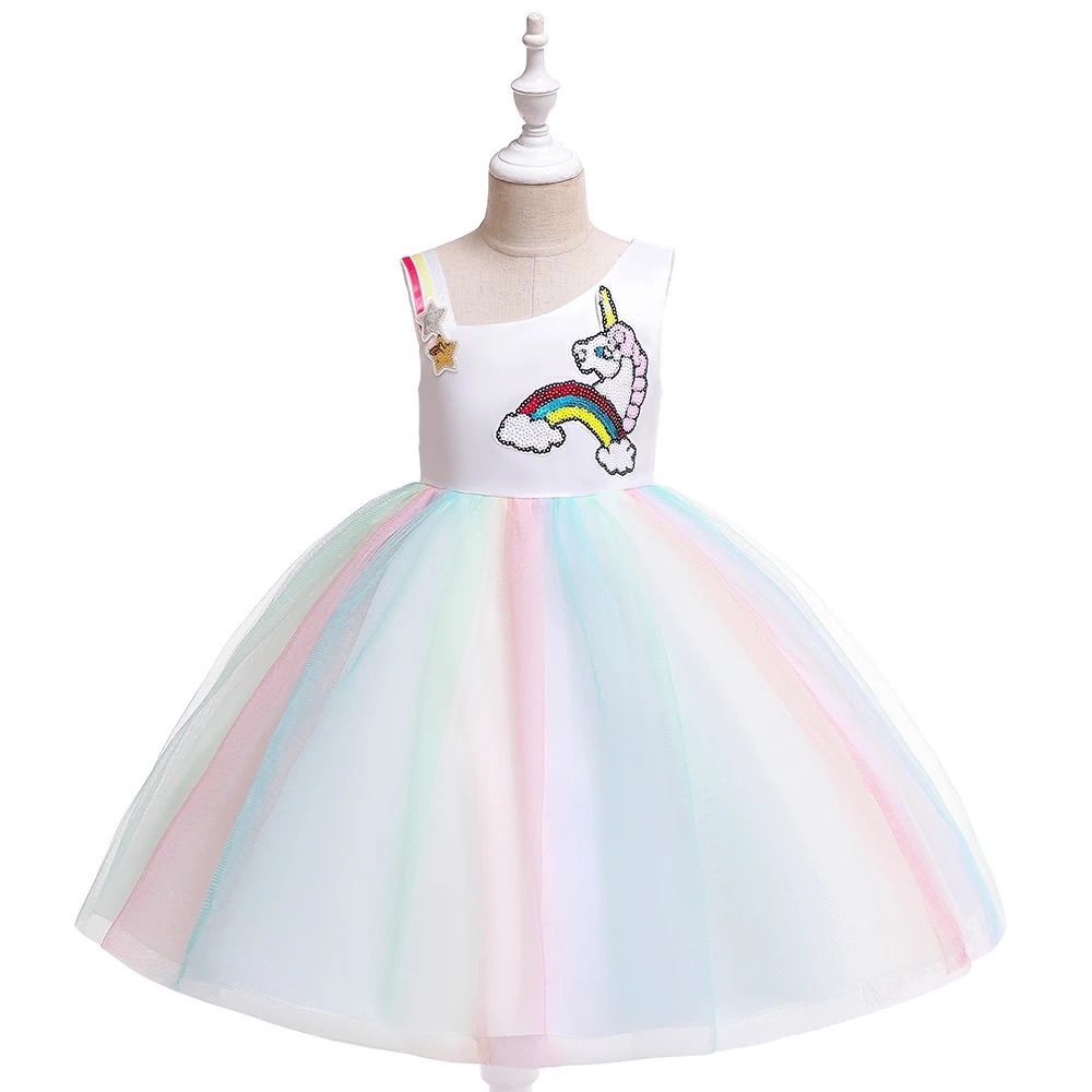 Luxury Princess unicorn birthday dress - Picture 1 of 9